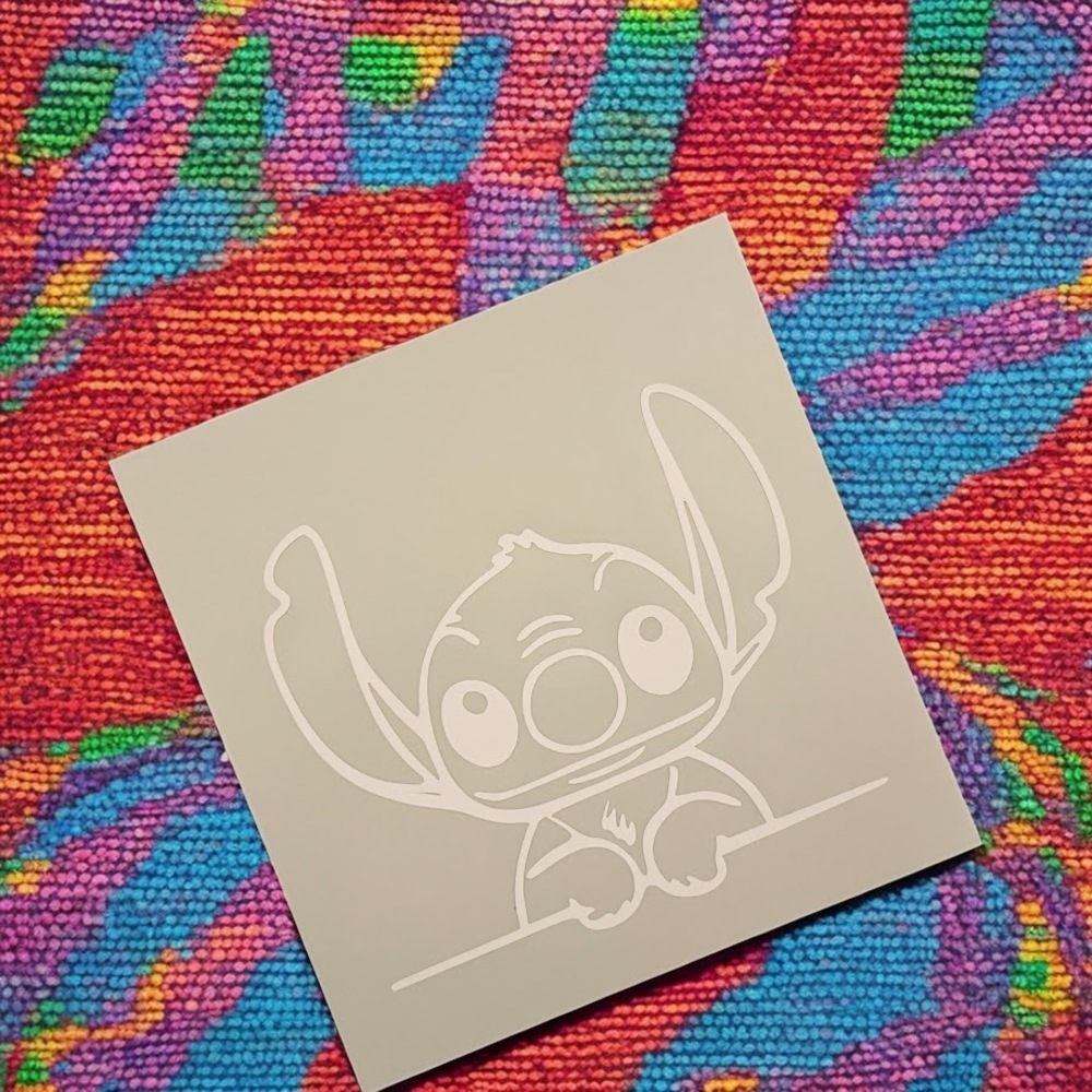 Stitch Window Decal 5 x 4 1/2